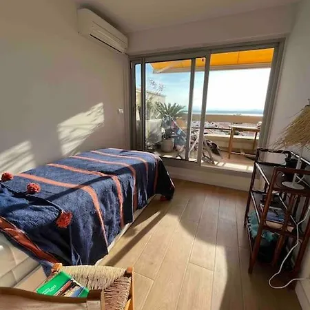 Duplex Renove T3,parking , Face A La Mer, 2 Terrasses דירה *